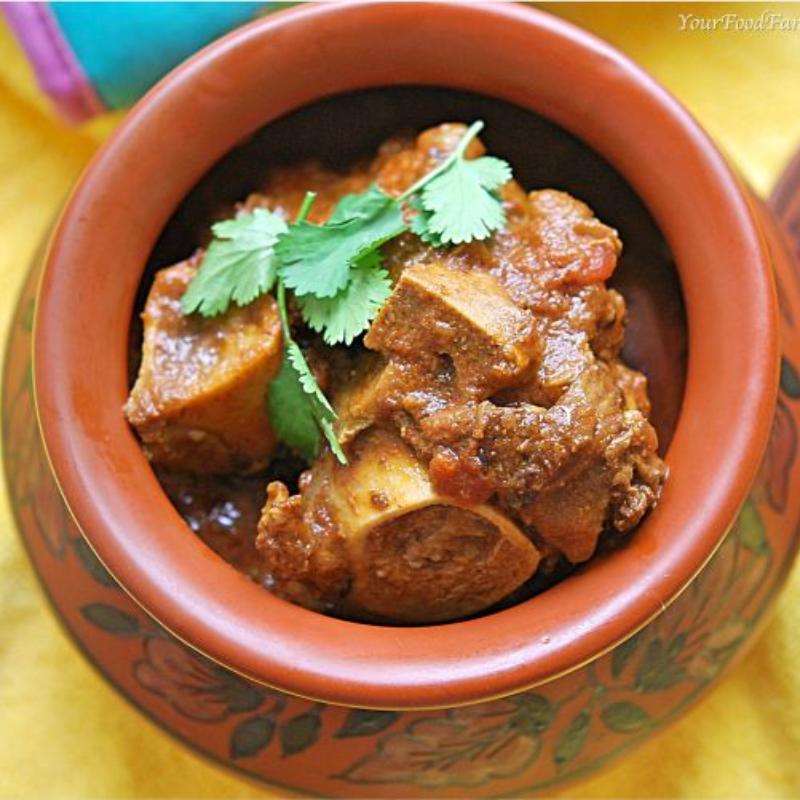 Mutton Boneless Handi